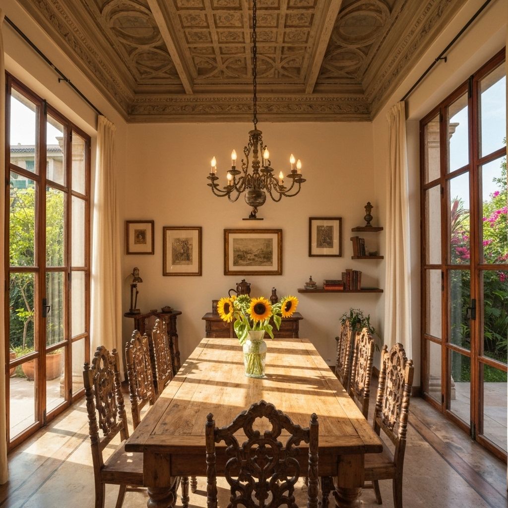 Villa dining room