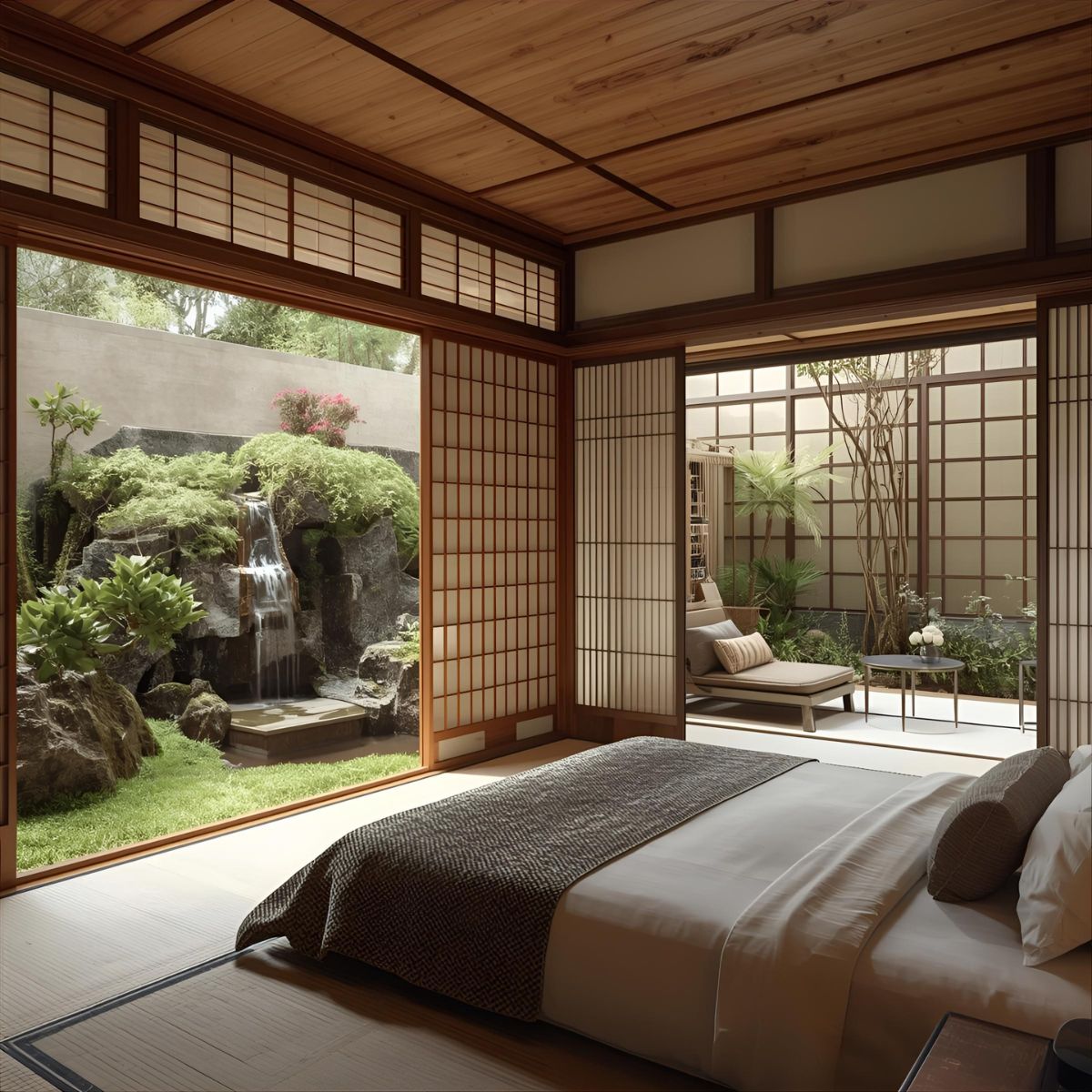 Traditional tea room